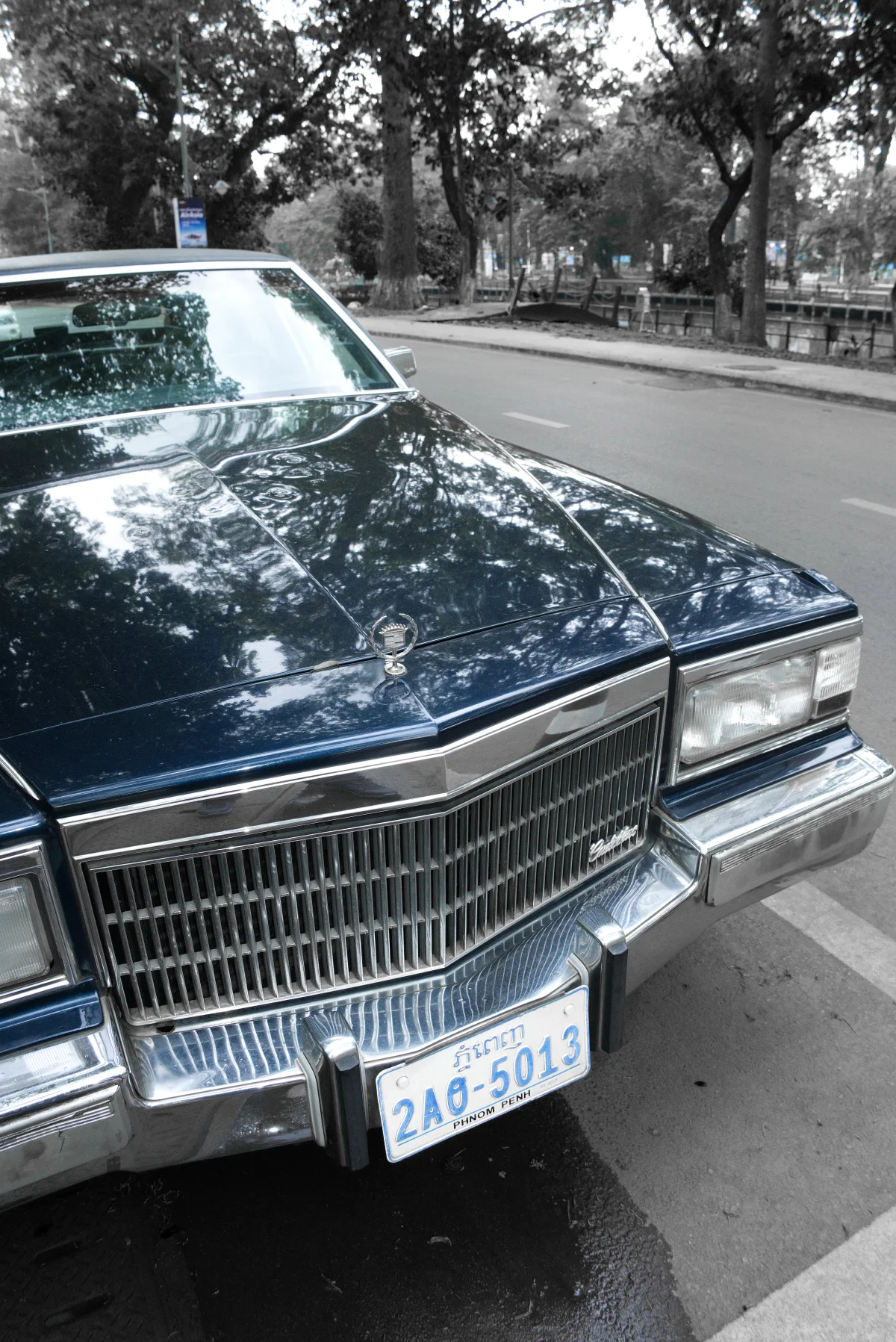 blue chrome
